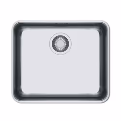 Franke BMG MU PLUS, Evier à poser, Rectangulaire, Acier inoxydable, Acier inoxydable, 1 bols, Rectangulaire