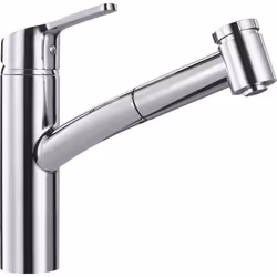 Franke 115.0391.482, Standard, Chrome, Métal, Poignées de levier, Unique, Vitrocéramique