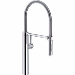 Franke 115.0393.974, Standard, Chrome, Métal, Poignées de levier, Unique, Vitrocéramique