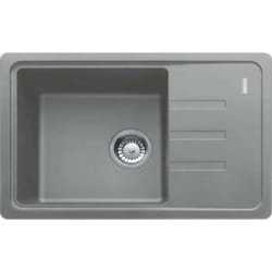 Franke - Malta - Évier en fragranit bsg 611-62, 62x44 cm, pierre gris 114.0395.151