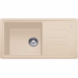 convient pour montage : sur plan Évier de forme simple avec un égouttoir pratique et un emplacement libre du receveur. Sous-m ...