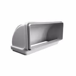 Mepamsa 112.0459.453, Coude de hotte de cuisinière, Blanc, 1 pièce(s)