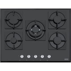 Franke FHNS 705 4G TC BK C Noir Intégré Gaz 5 zone(s)