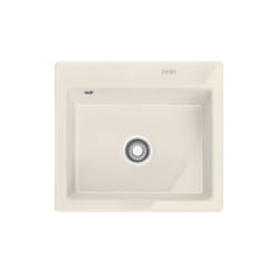 Franke - vier Mythos mtk 610-58 Céramique - 580 x 510 mm - Vanilla