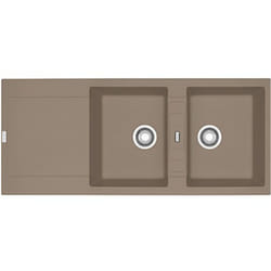 Évier MARIS FRAGANIT MRG 621 - Oyster (Sous-meuble 90 cm) 1160 x 500 mm - Réversible - Franke