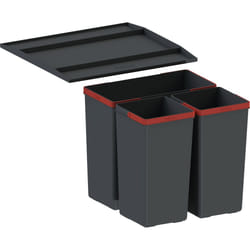 Franke 121.0494.150 poubelle Rectangulaire Noir