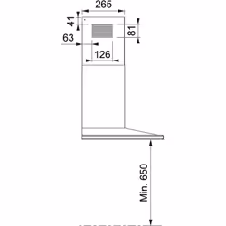 Roblin LOTUS 900 Îlot Acier inoxydable 718 m³/h A