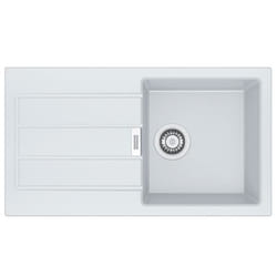 FRANKE   SUD 611-78 évier en Tectonite Blanc Polaire - 114.0496.090