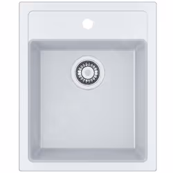 convient pour montage : sur plan Sous-meuble : 450 mm Évacuation : à panier 3 1/2“ Largeur : 430 mm Dimensions : 530 mm Dimen ...