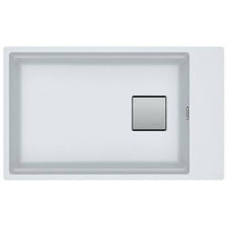Kubus 2 - Évier en fragranit kng 110-62, 76x46 cm, blanc artic 125.0512.517 - Franke