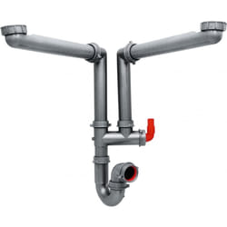 Franke - Tubulure pour vidage premium 2 cuves 112.0517.969