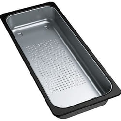Franke 112.0520.497 panier et plateau ménager pour évier Panier pour évier Acier inoxydable Noir, Acier inoxydable
