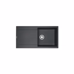 Présentation Fragranit Couleur : Onyx 961x491x205 mm Sous-meuble : 60 cm Franke