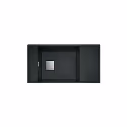 Présentation Fragranit Couleur : Onyx 860x460x195 mm Sous-meuble : 90 cm Franke