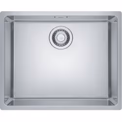 Franke Maris MRX 110-50, Evier encastré, Rectangulaire, Acier inoxydable, Acier inoxydable, 1 bols, Rectangulaire