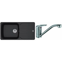Pack évier onyx + mitigeur chromé Franke 490221