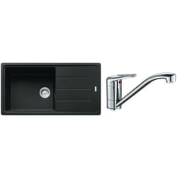 Franke - Pack évier fragranit + mitigeur chromé 491396