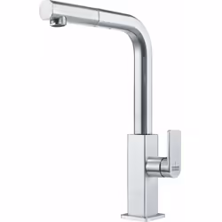 Mitigeur de cuisine Mythos finition inox hauteur du mitigeur 348 mm longueur du bec 216 mm zone de confort 315 mm ne convient ...