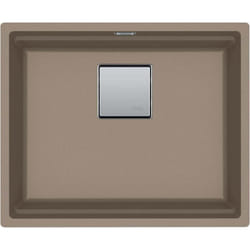 Evier Franke Kubus 2.0 Fragranit+ KNG110-52 - Oyster - Vidage : Manuel