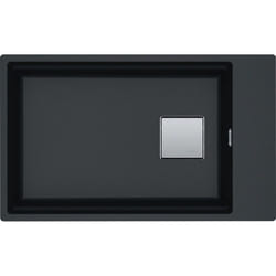 Franke - Cuve Kubus 2.0 Fragranit kng 110-62 - Onyx - Manuel - 760 x 460 x 200 mm (sous-meuble 80 cm)