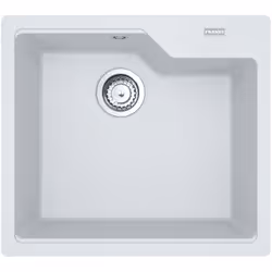 Caractéristiques de l'Urban UBG 610-58 Fragranit+ Évier de cuisine à encastrer Blanc glace : Dimensions de l'évier: 560 x 500 ...