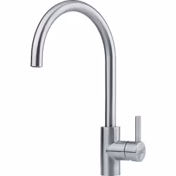 Franke Eos Neo, Vers le haut, Acier inoxydable, Poignées de levier, Unique, Type C, Vitrocéramique