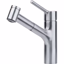 Mitigeur de cuisine Taros Neo couleur : inox matériau : inox mitigeur avec embout extractible équipé d’un mousseur flexible d ...