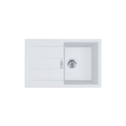 Franke - sirius - 2.0 S2D 611-78 Tectonite® Evier à encastrer Blanc