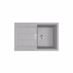 Description générale Évier de cuisine Franke Sirius 2.0 S2D 611-78 en Tectonite gris, idéal pour une installation encastrée.  ...