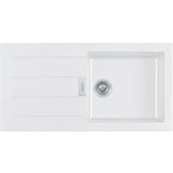 Sirius 2.0 S2D 611-100 Tectonite évier à encastrer 1 bac xl avec égouttoir Blanc - Franke
