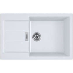 Franke SIRIUS - 2.0 S2D 611-78 Tectonite® Evier à encastrer avec bac XL Blanc