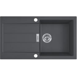Franke - sirius - 2.0 S2D 611-78 Tectonite® Evier à encastrer Noir