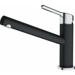Franke 115.0623.056 robinet Noir, Chrome