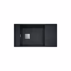Présentation Dimensions : 877 x 495 mm Onyx Sous-meuble 60 cm Vidage automatique et trop-plein discret Garantie 10 ans