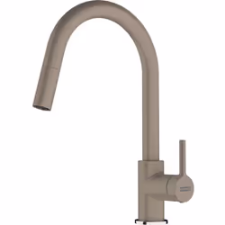 Mitigeur de cuisine Lina, avec fonctions d’économie d’eau chaude conception fragranite cachemire (peinture) mitigeur embout e ...