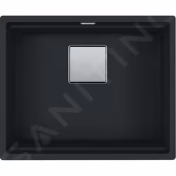 Franke Kubus 2 Évier en Fragranite KNG 110-52 560x460 mm noir mat 125.0627.319