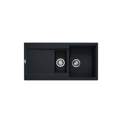 Franke - vier de cuisine Maris Fragranit+ MRG651 - 970 x 500 x 205 mm - Noir mat - Sous-meuble 60 cm