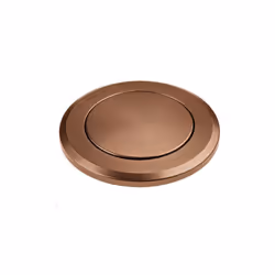 Présentation Bouton push rond cuivre pour éviers de cuisine Franke Bouton en inox, pièce de rechange pour le système Push des ...