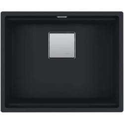 Evier Franke Kubus 2.0 Fragranit+ KNG110-52 - Noir Mat - Vidage : Automatique