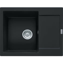 Franke - Maris - Évier en Fragranite mrg 611-62, 62x50 cm, noir mat 114.0637.573