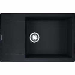 Évier de cuisine MRG 611-78 BB, réversible matériau : Fragranit+ finition de surface Sanitized® l’égouttoir peut être positio ...