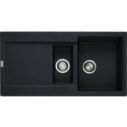 Maris - Évier en Fragranite mrg 651, 97x50 cm, noir mat 114.0637.578 - Franke