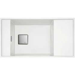 Cuve Fresno Fragranit fng 111-86 Blanc Artic - Bonde Automatique - 860 x 458 x 195 mm Franke