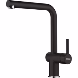 Franke Active, Standard, Noir, Laiton, Poignées de levier, Unique, 3/8"