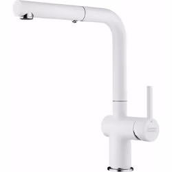 Mitigeur de cuisine monocommande FN 6110.094 avec inverseur finition blanc polaire (pulvérisation de couleur) avec embout ext ...