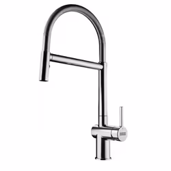 Franke Active, Vers le haut, Chrome, Métal, Poignées de levier, Unique, 3/8"