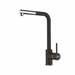 mitigeur monocommande avec levier hauteur de la batterie : 34 cm angle de rotation du bec 360º bec extractible Tuyau de 150 c ...