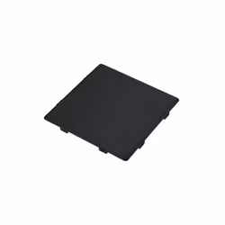 Présentation Cache bonde carré noir mat pour cuve sous plan Kubus 110 - Franke L’installation de cet accessoire est simple et ...