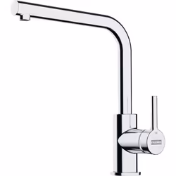 Franke LINA L, Standard, Chrome, Laiton, Poignées de levier, Unique, 3/8"