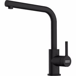 Franke LINA L, Standard, Noir, Laiton, Poignées de levier, Unique, 3/8"